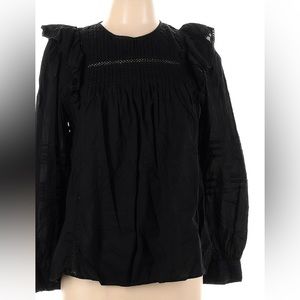 Madewell cotton blouse size small